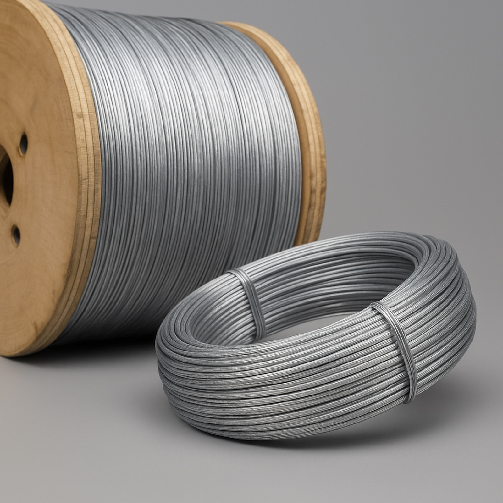 High Zinc Coated Galvanized Steel Wire for Fencing (0.15–3.5 mm)